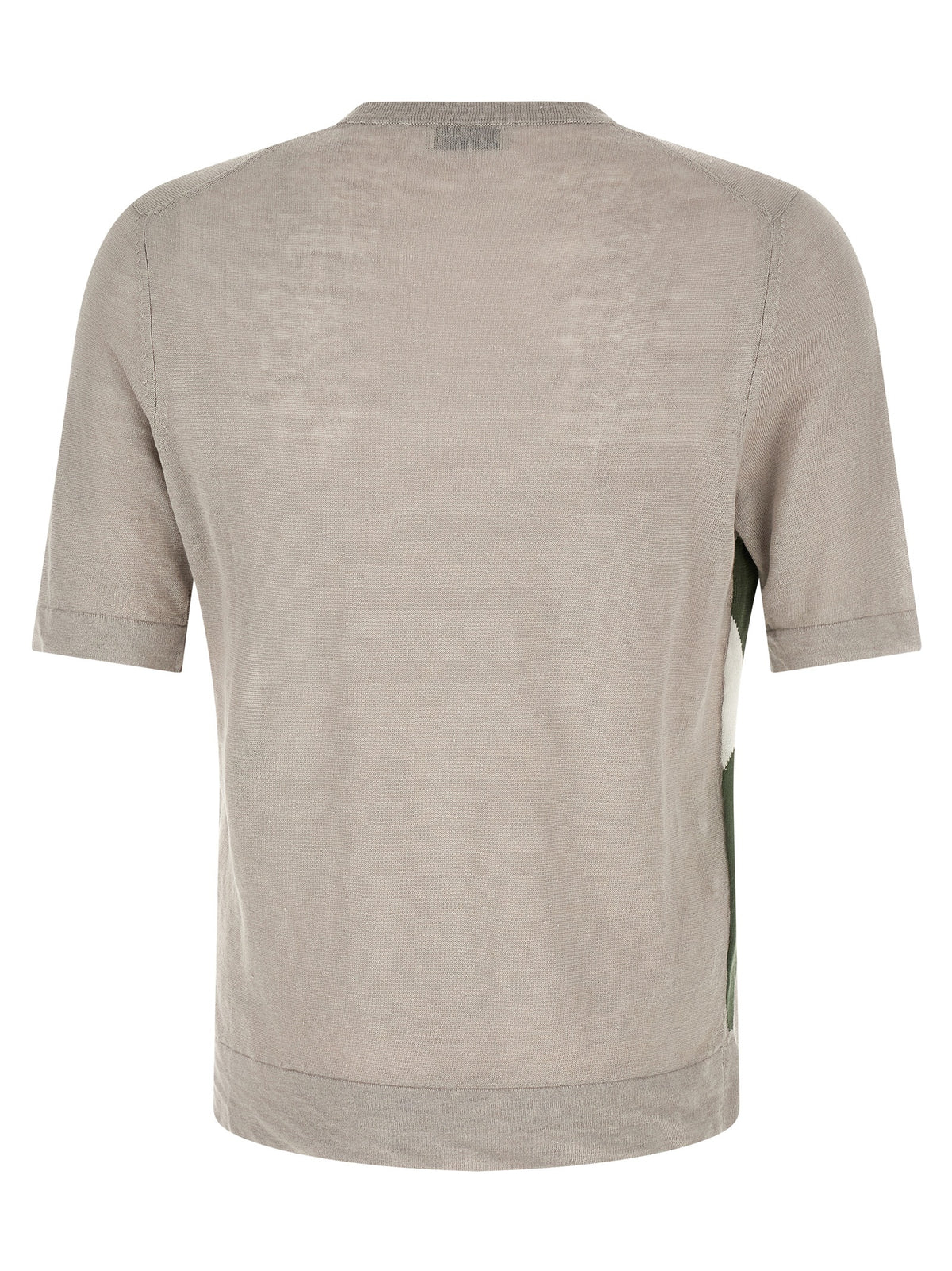 T-shirt en lin Ballantyne gris