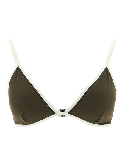 Brunello Cucinelli Bicolor Polyamide Bikini