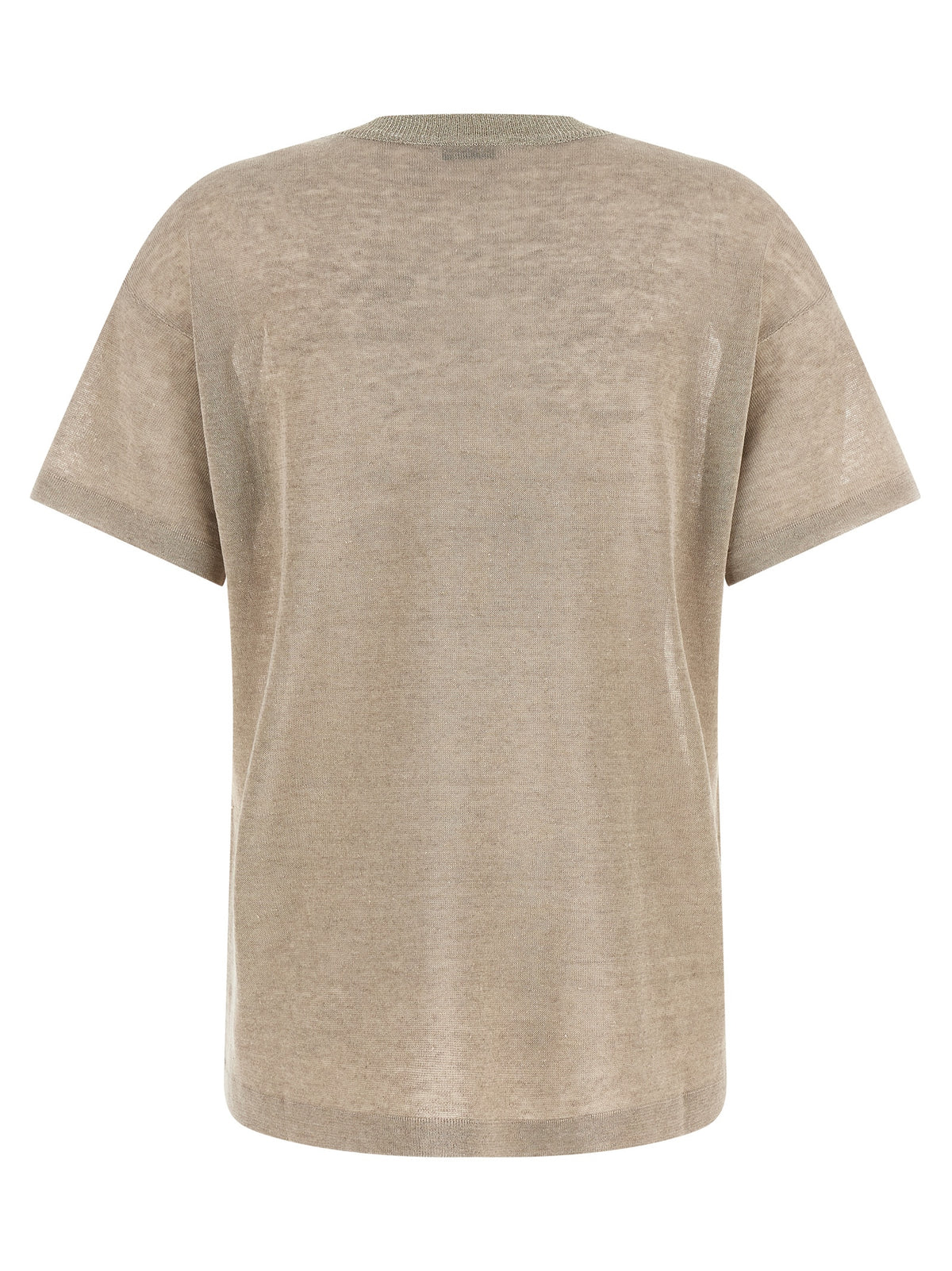Brunello Cucinelli Beige Linen Cardigan