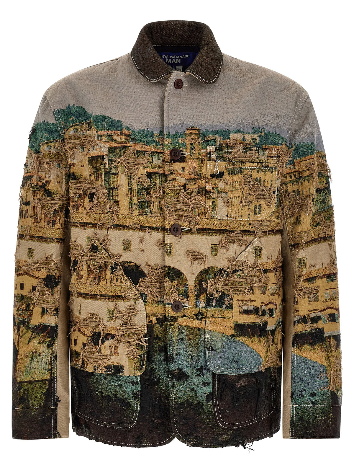 Junya Watanabe Multicolor Polyester Jacket for Men