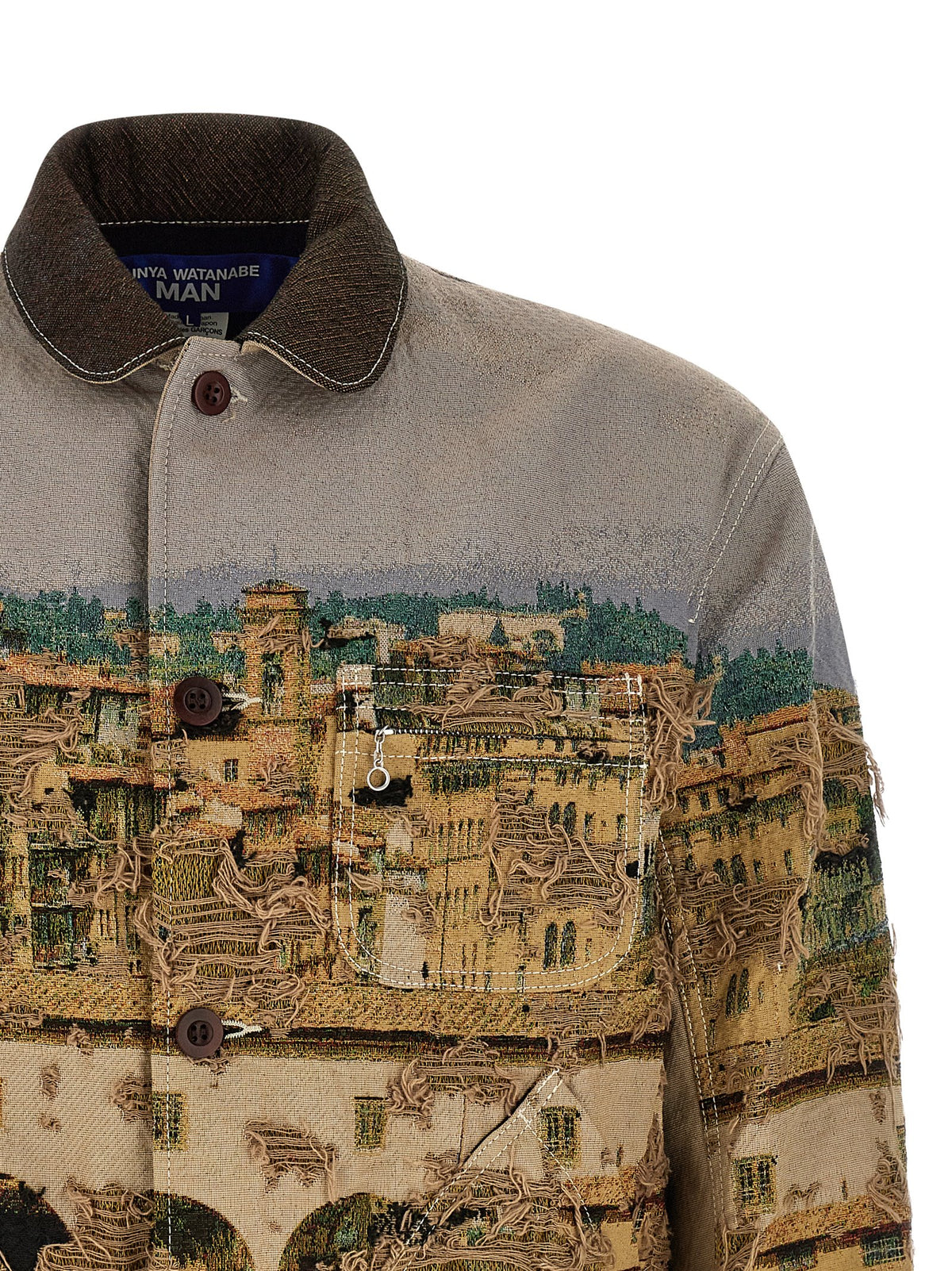 Junya Watanabe Multicolor Polyester Jacket for Men