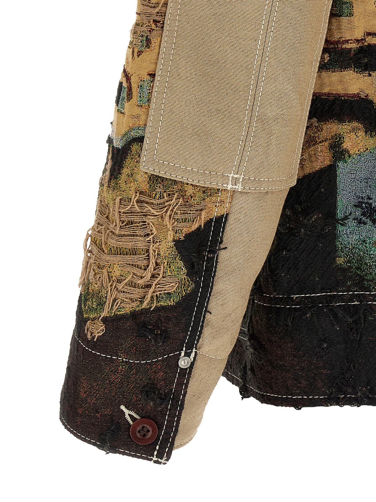 Junya Watanabe Multicolor Polyester Jacket for Men
