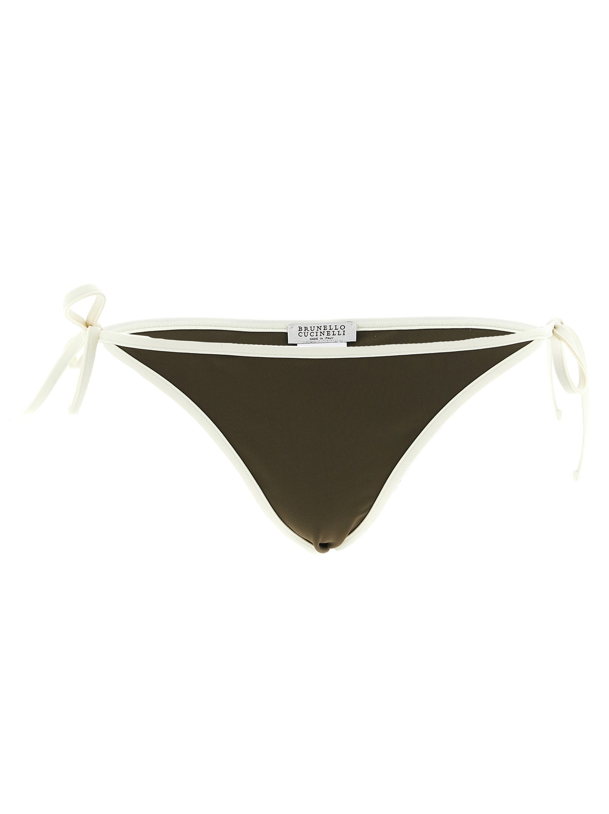 Slip de bain bicolore en polyamide Brunello Cucinelli