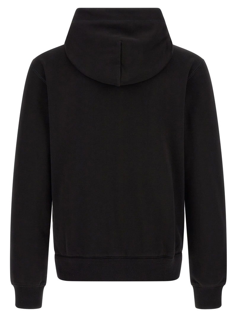 Dolce & Gabbana Black Cotton Sweatshirt for Men