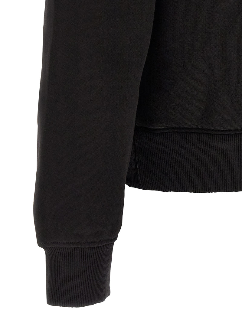 Dolce & Gabbana Black Cotton Sweatshirt for Men