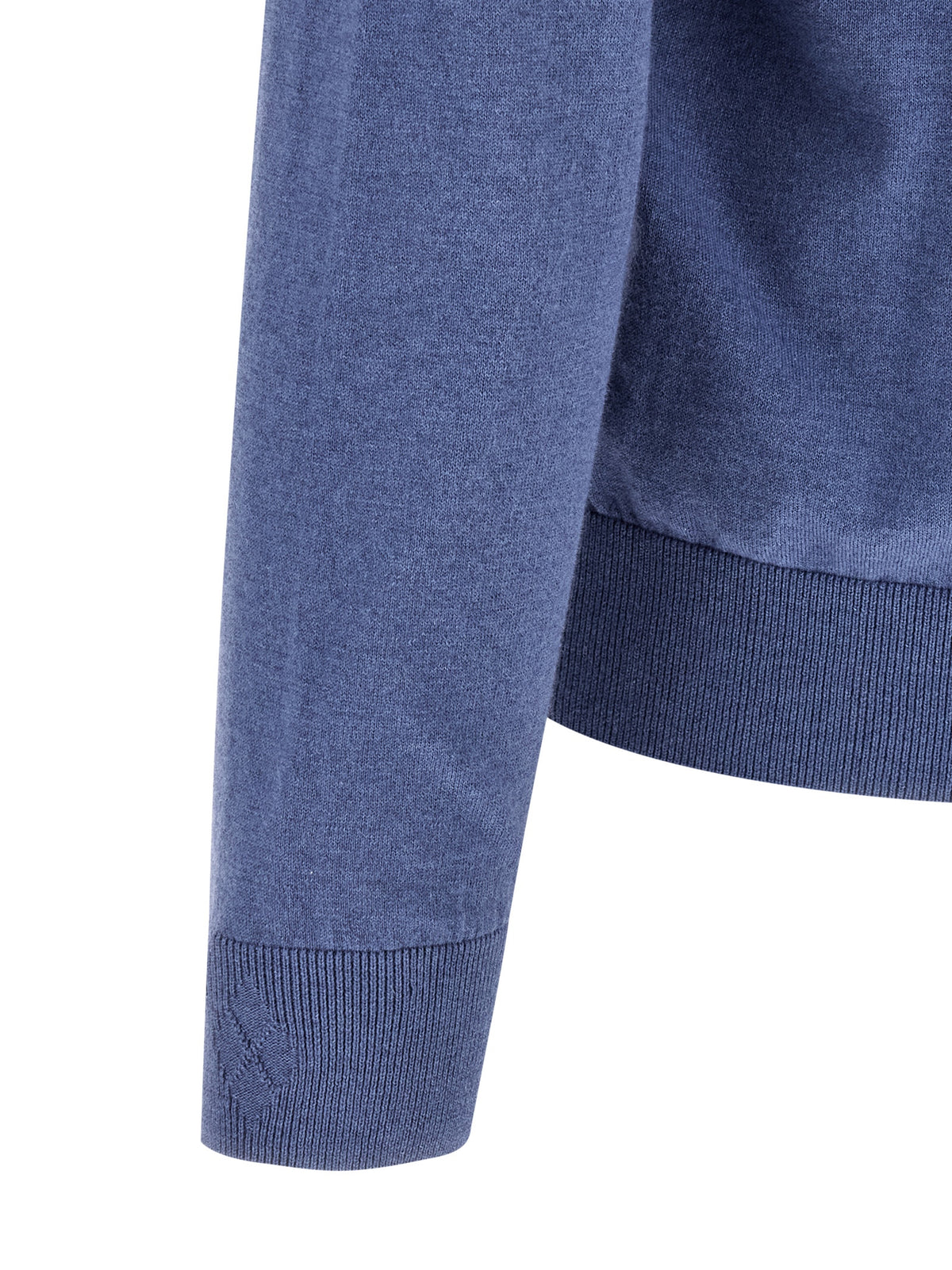 Cardigan Ballantyne en coton bleu
