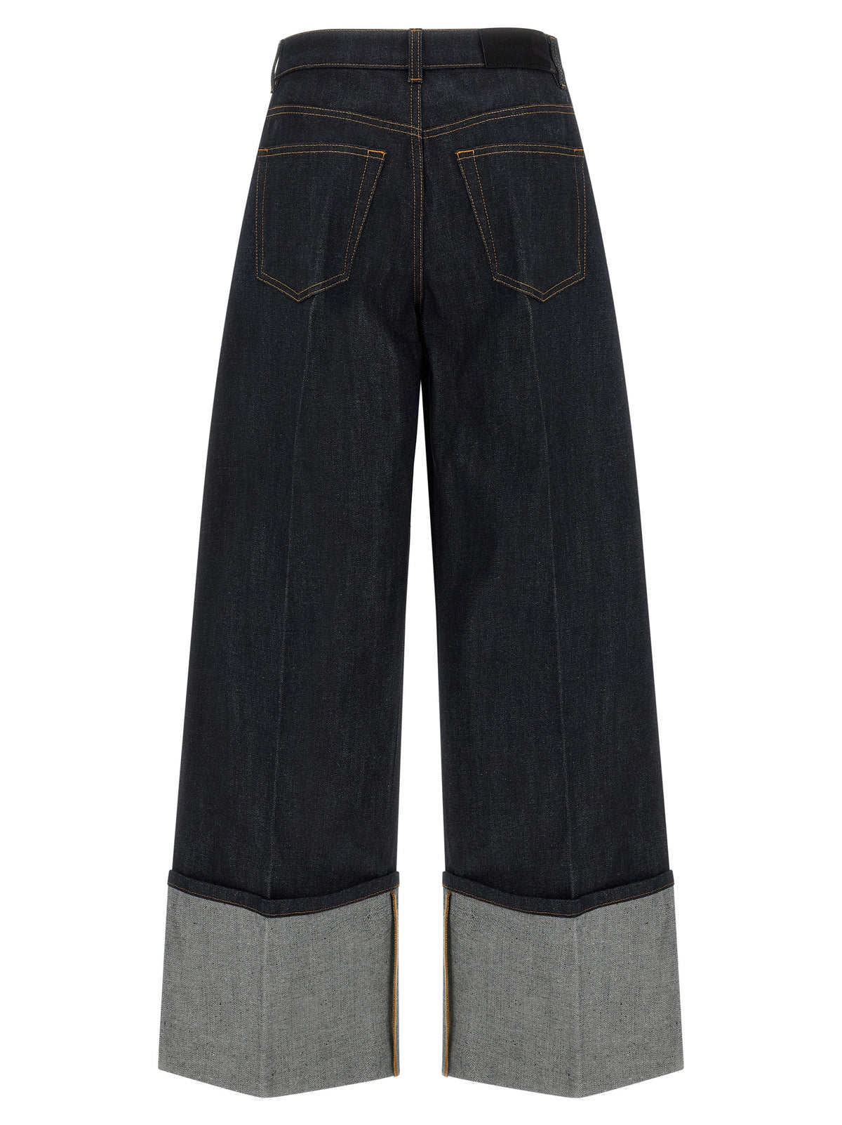 Givenchy Blue Cotton Flared Jeans for Women