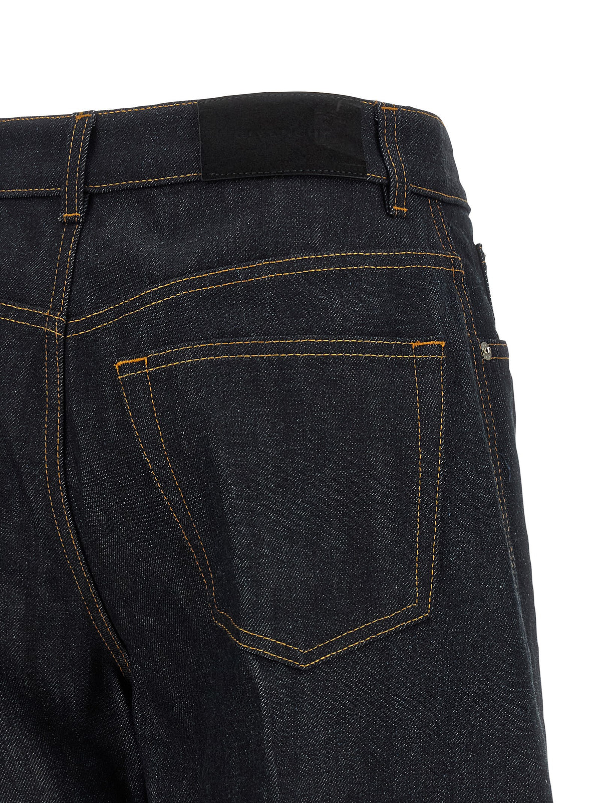 Givenchy Blue Cotton Flared Jeans for Women
