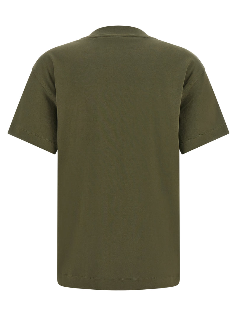 T-shirt en coton bicolore Brunello Cucinelli