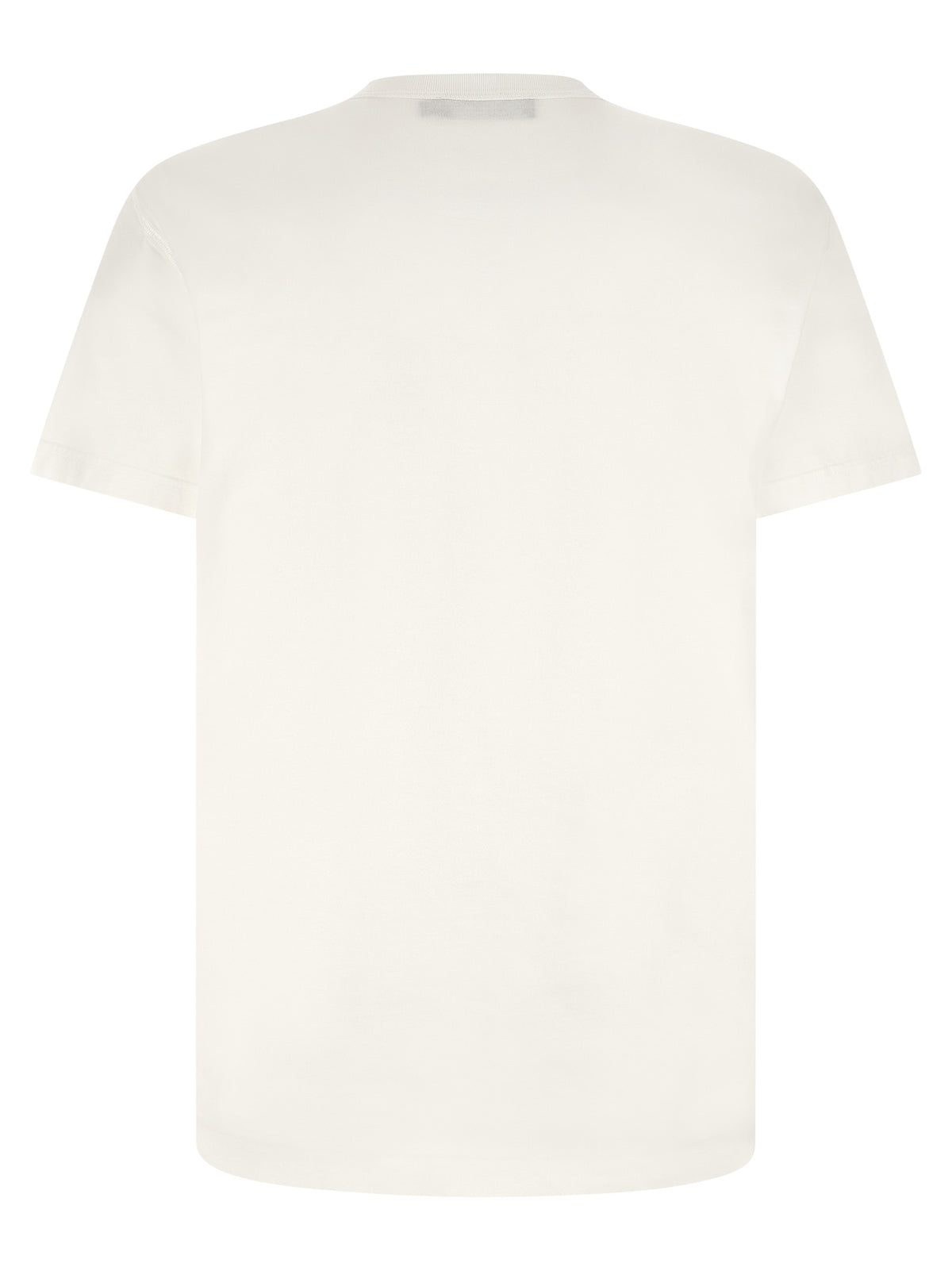 Dolce & Gabbana White Cotton T-Shirt for Men