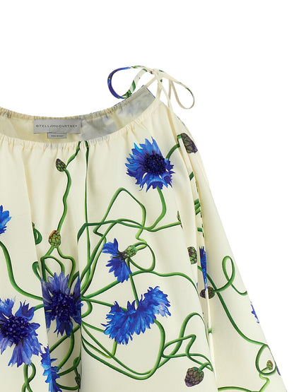 Stella McCartney Blue Cotton Blouse
