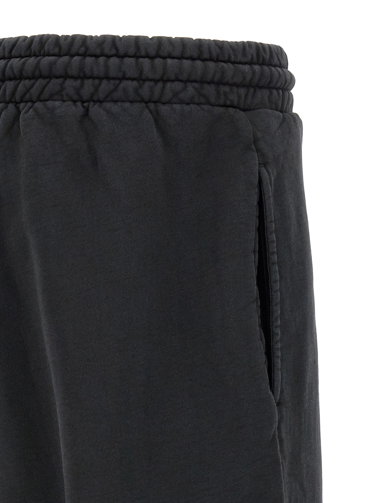 Fear Of God Black Cotton Joggers (Workout Pants)