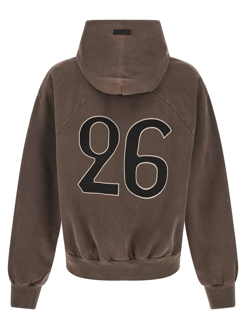 Sweat-shirt en coton marron Fear Of God