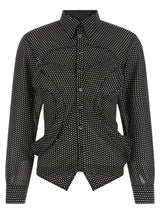 Chemisier bicolore en polyester Junya Watanabe