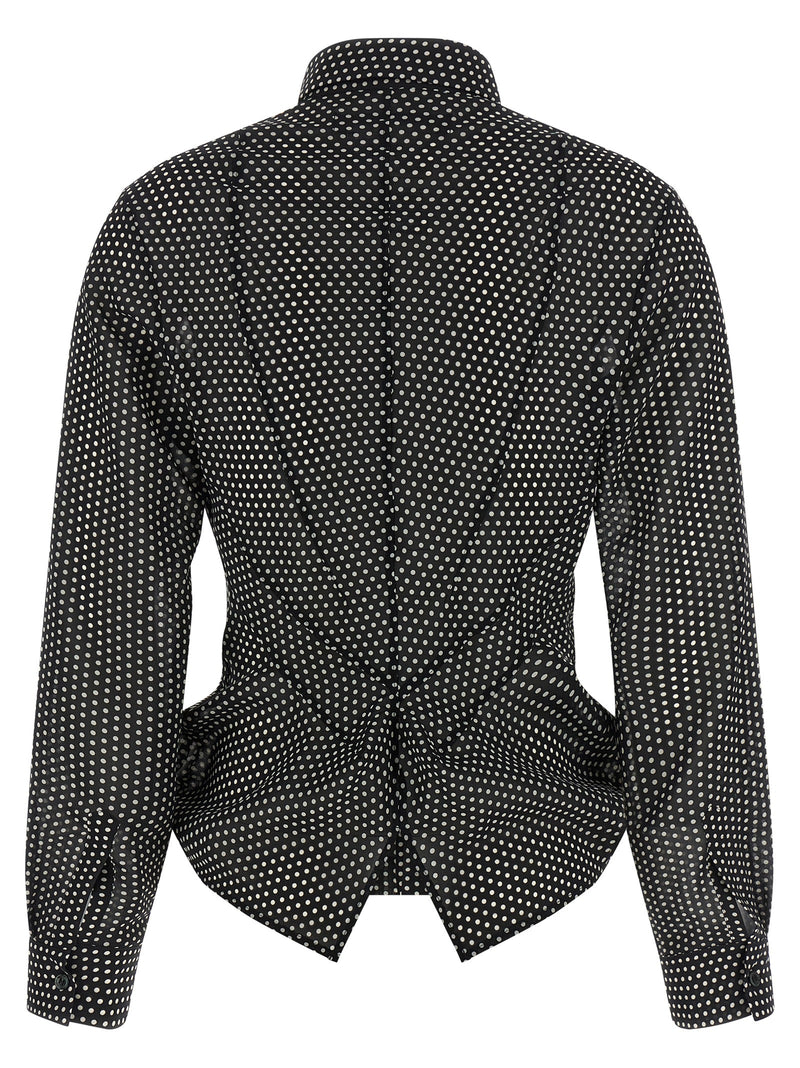 Junya Watanabe Bicolor Polyester Blouse