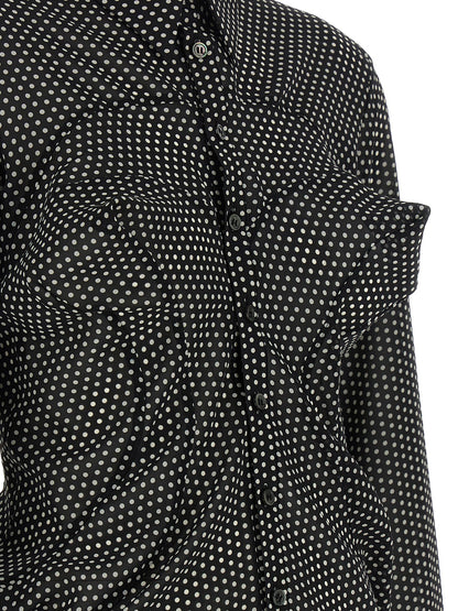 Junya Watanabe Bicolor Polyester Blouse