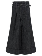 Shorts bermudas en coton noir Junya Watanabe