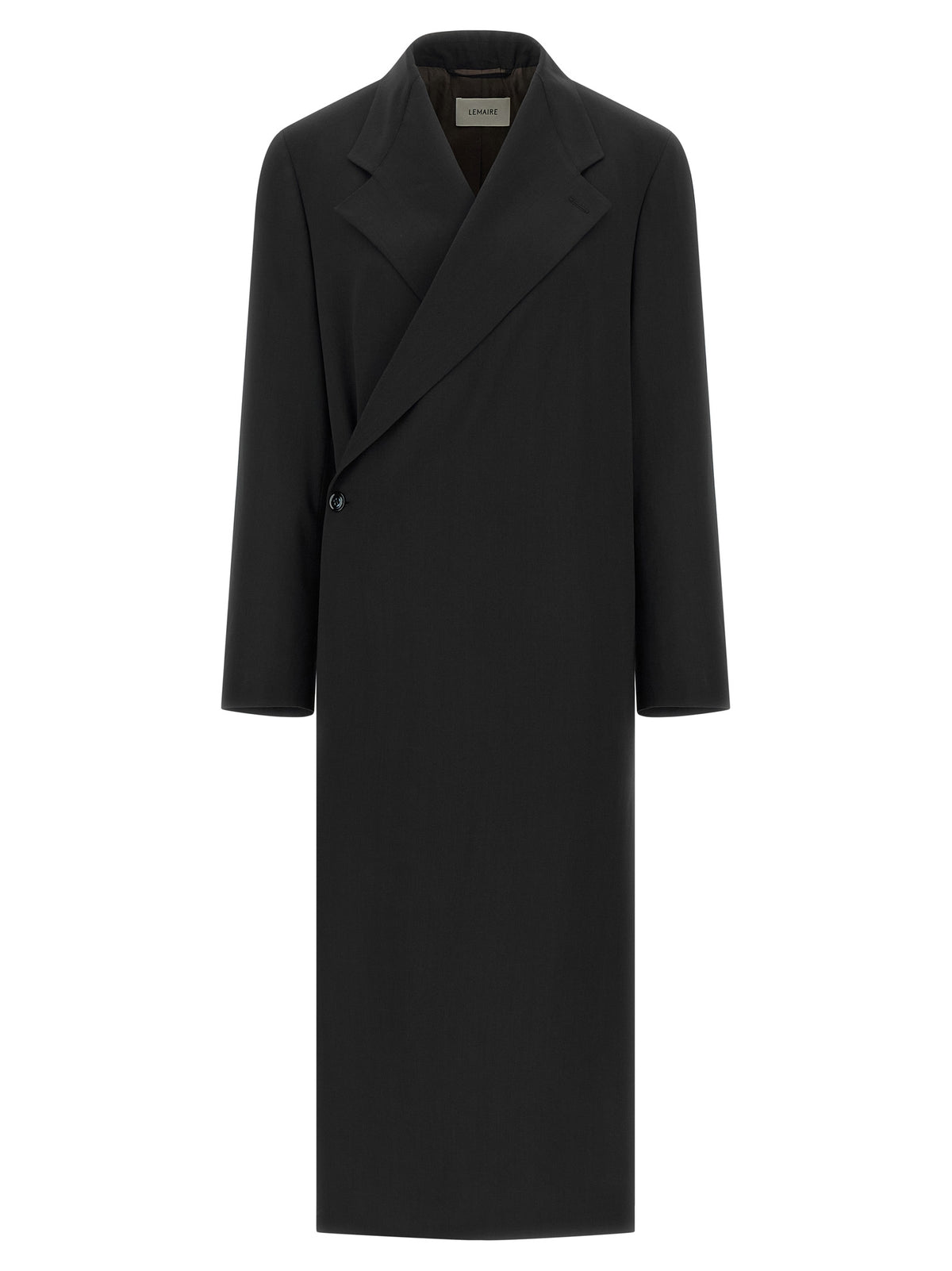 Lemaire Blue Wool Coat - Elegant Long Coat for Women
