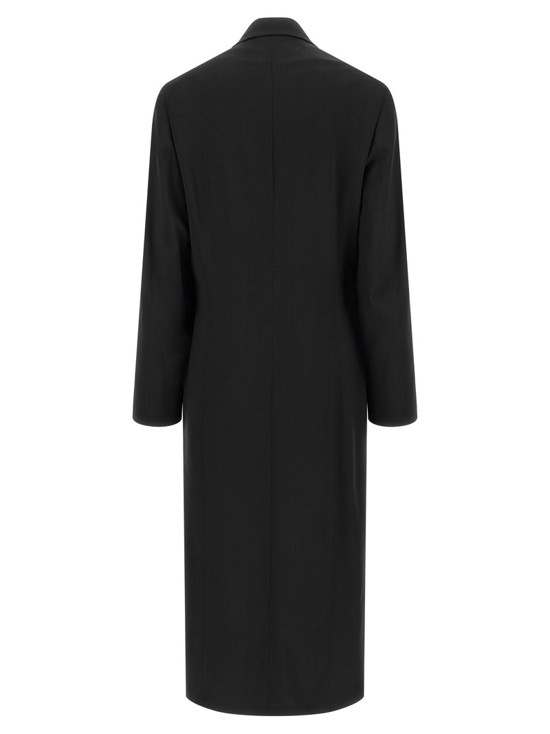 Manteau en laine bleu Lemaire