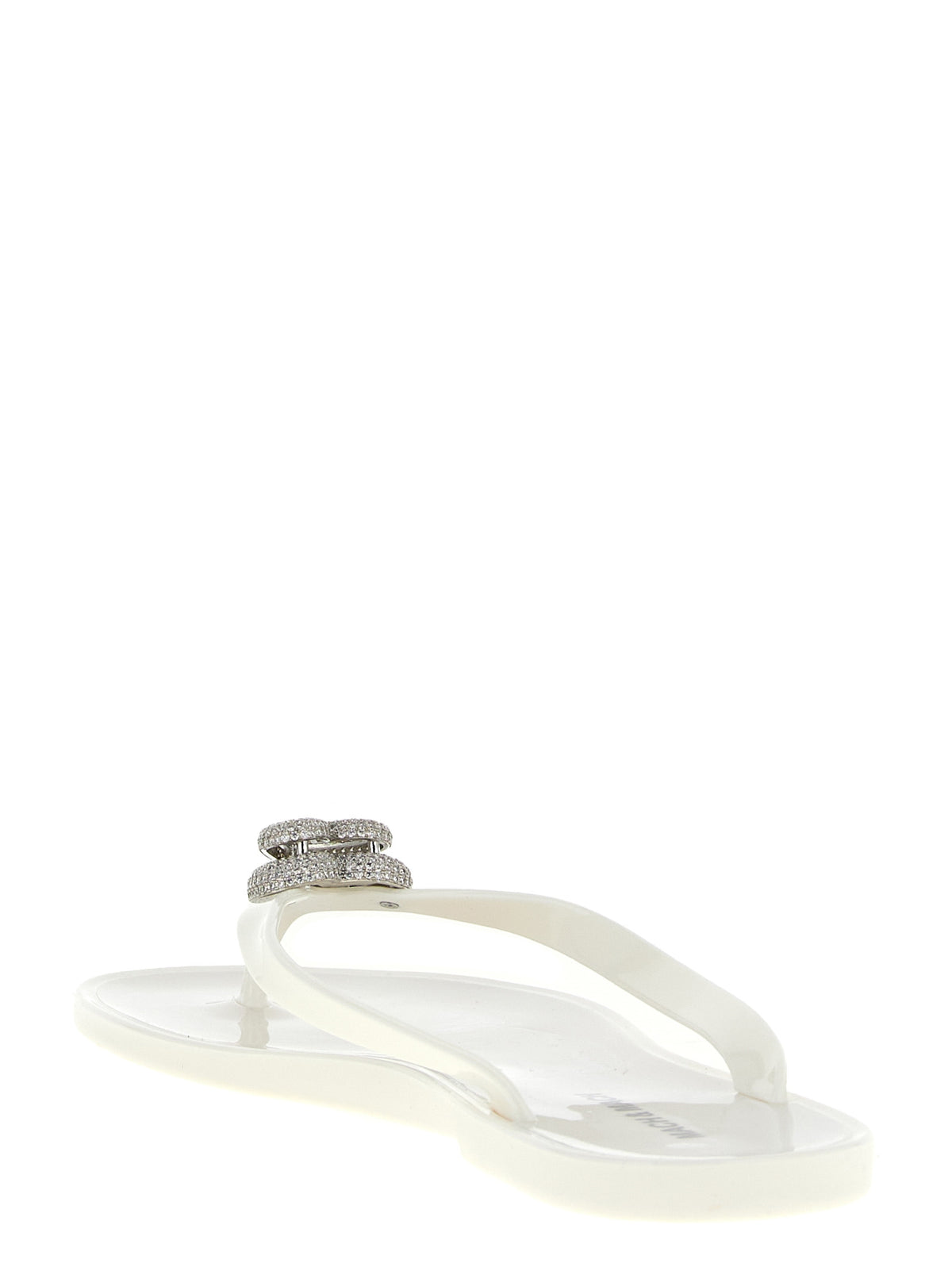 Mules MACH & MACH en PVC blanc