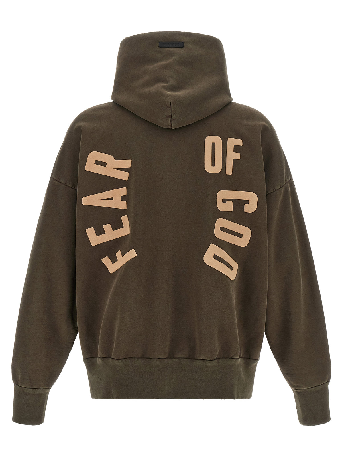 Sweat-shirt en coton marron Fear Of God
