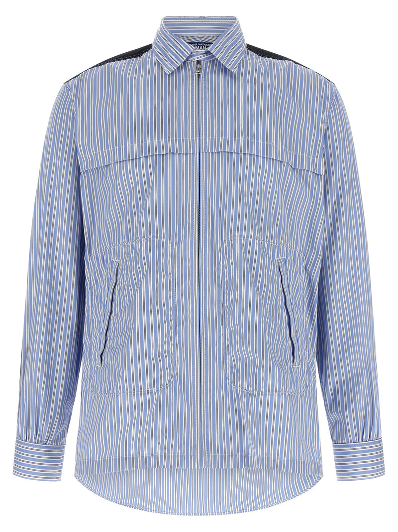 Chemisier Junya Watanabe en coton bleu