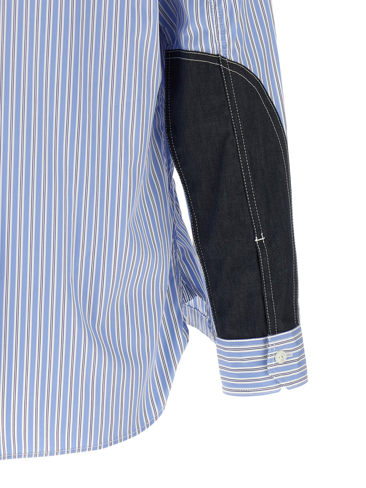 Chemisier Junya Watanabe en coton bleu