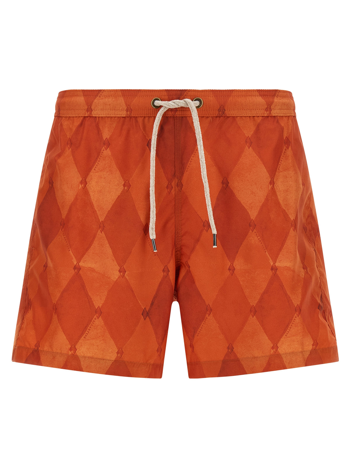 Ballantyne Orange Polyester Swim Shorts - Elegant Swimwear