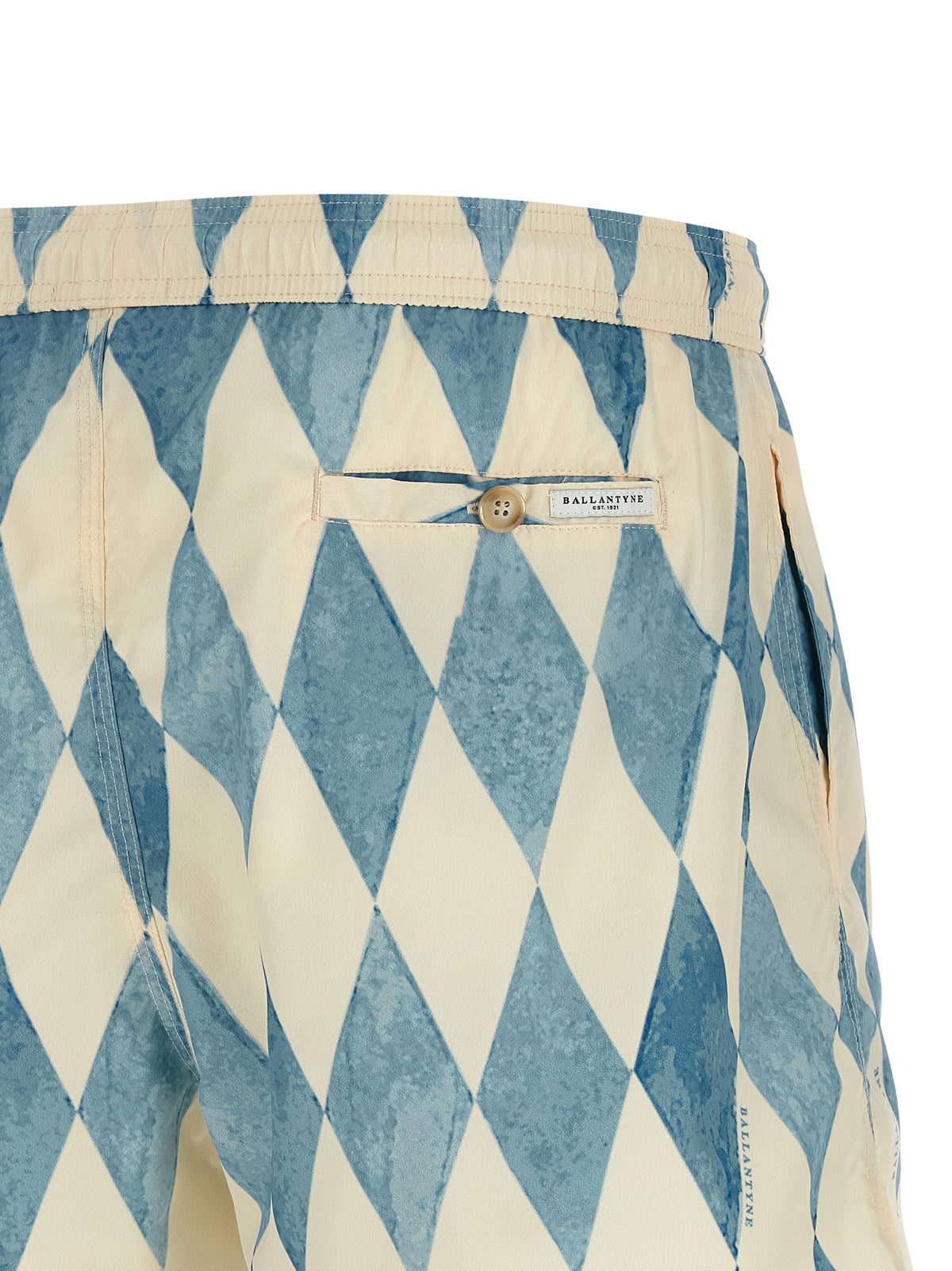 Short de bain Ballantyne en polyester bleu