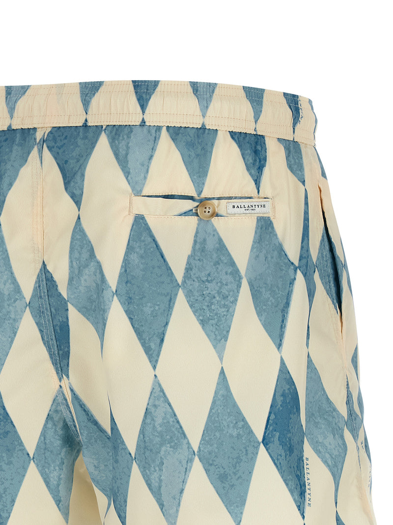 Short de bain Ballantyne en polyester bleu