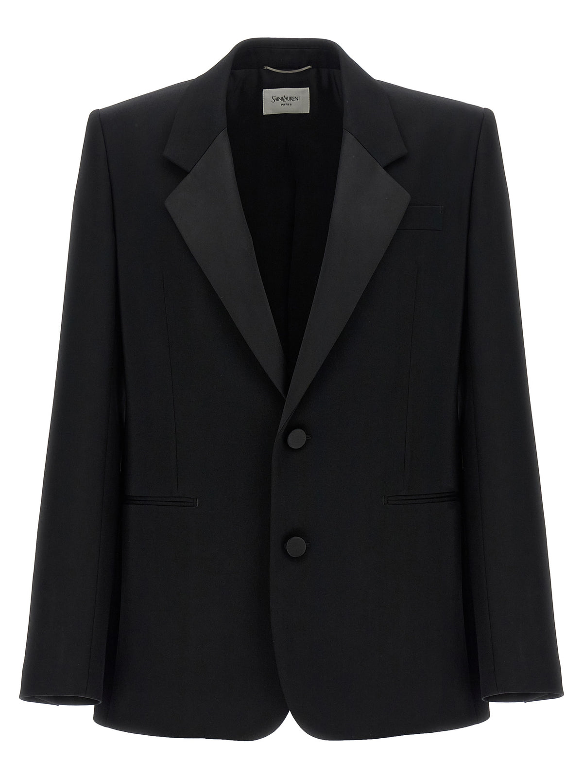 Saint Laurent Black Wool Blazer