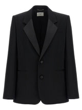 Saint Laurent Black Wool Blazer