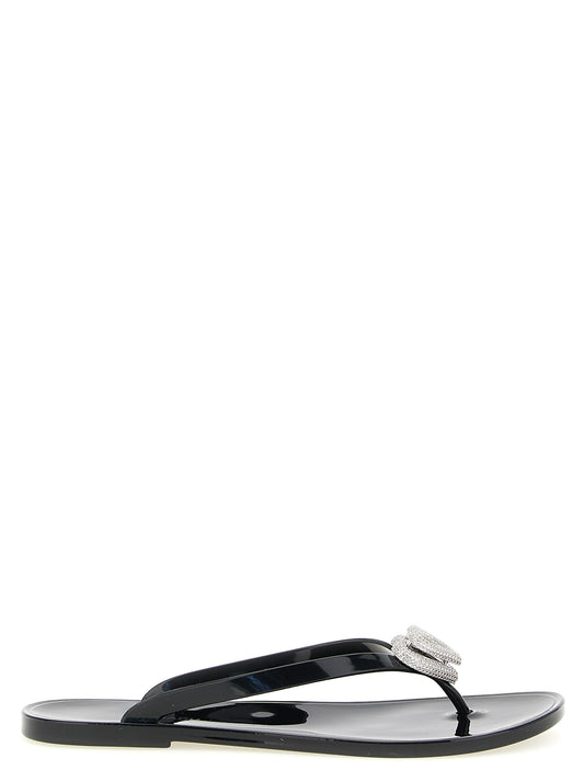 Mules MACH & MACH en PVC noir