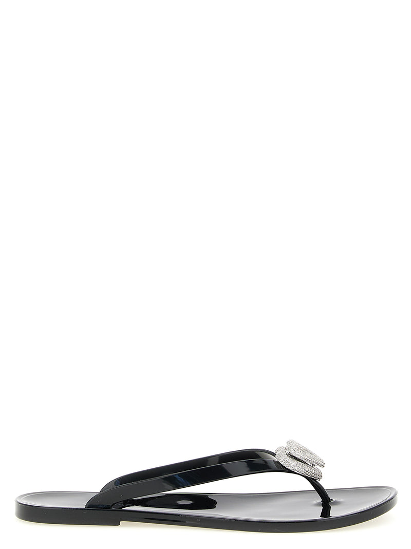 Mules MACH & MACH en PVC noir