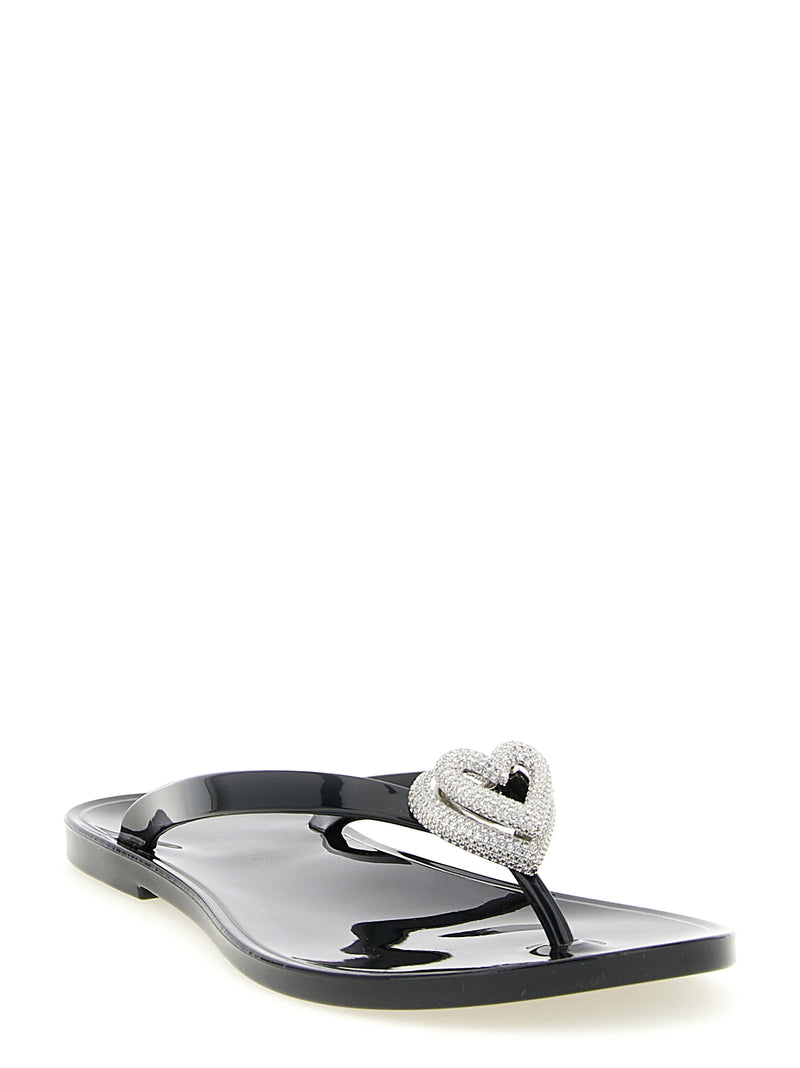 Mules MACH & MACH en PVC noir