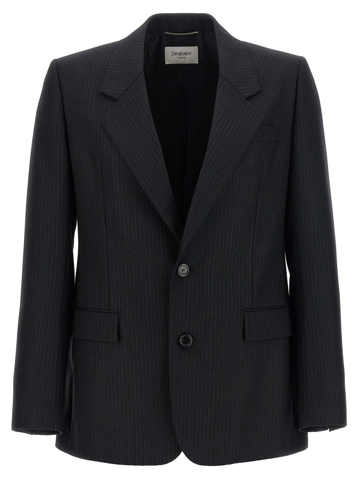 Blazer Saint Laurent en laine noire
