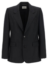 Blazer Saint Laurent en laine noire
