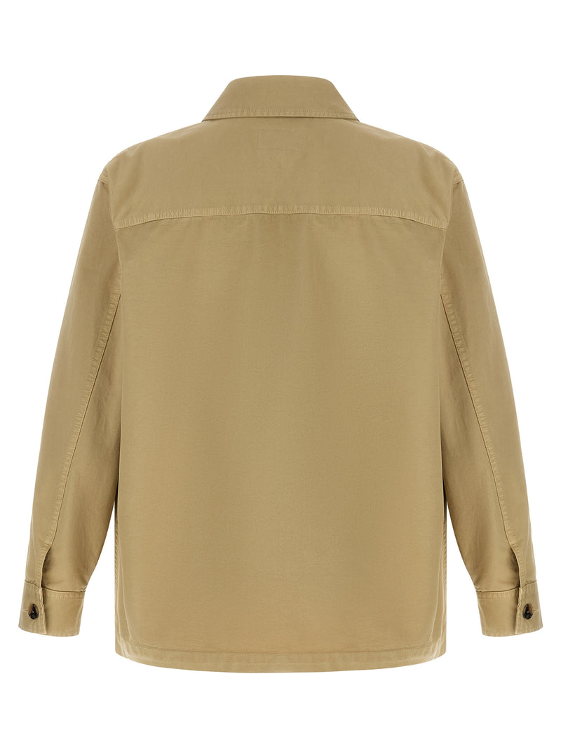 Chemisier Saint Laurent en coton beige
