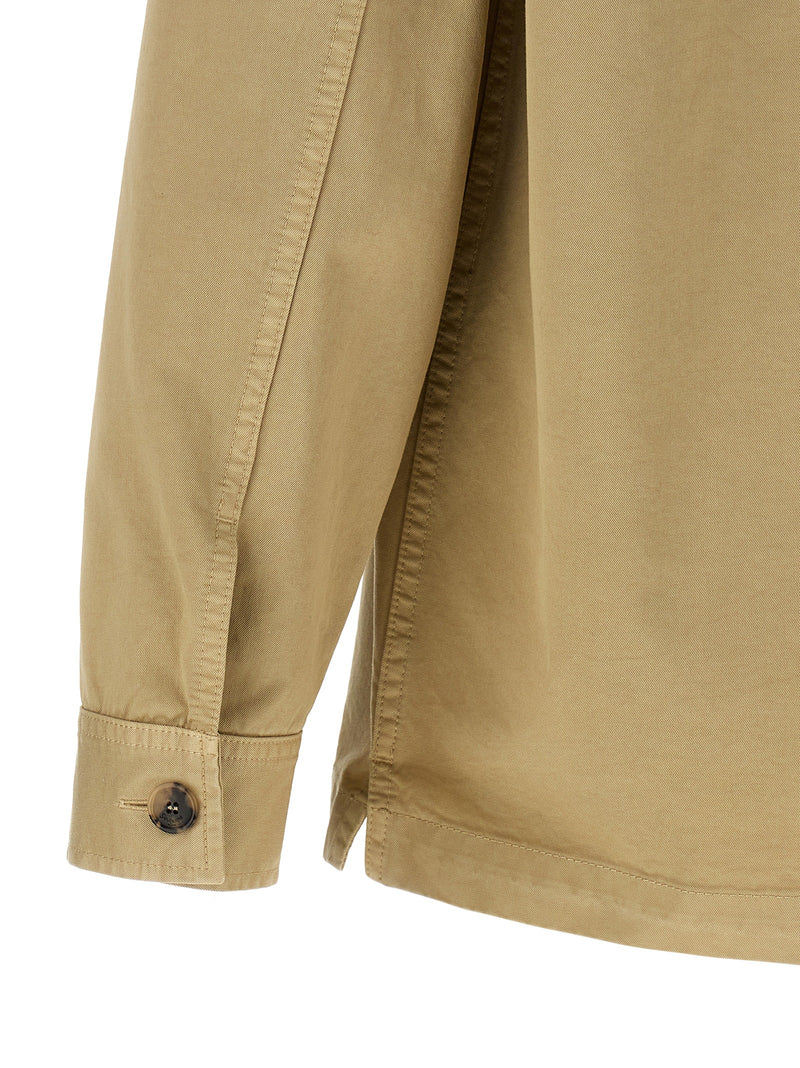 Chemisier Saint Laurent en coton beige