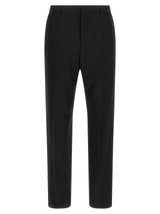 Pantalon de costume Saint Laurent noir en laine