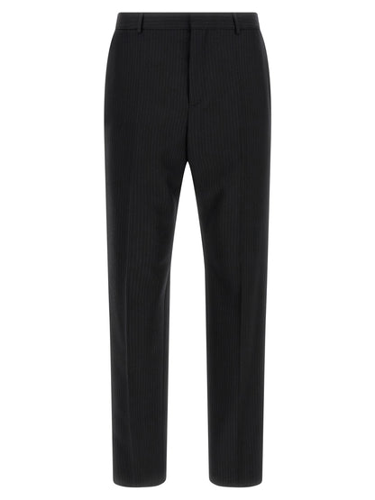 Saint Laurent Black Wool Dress Pants