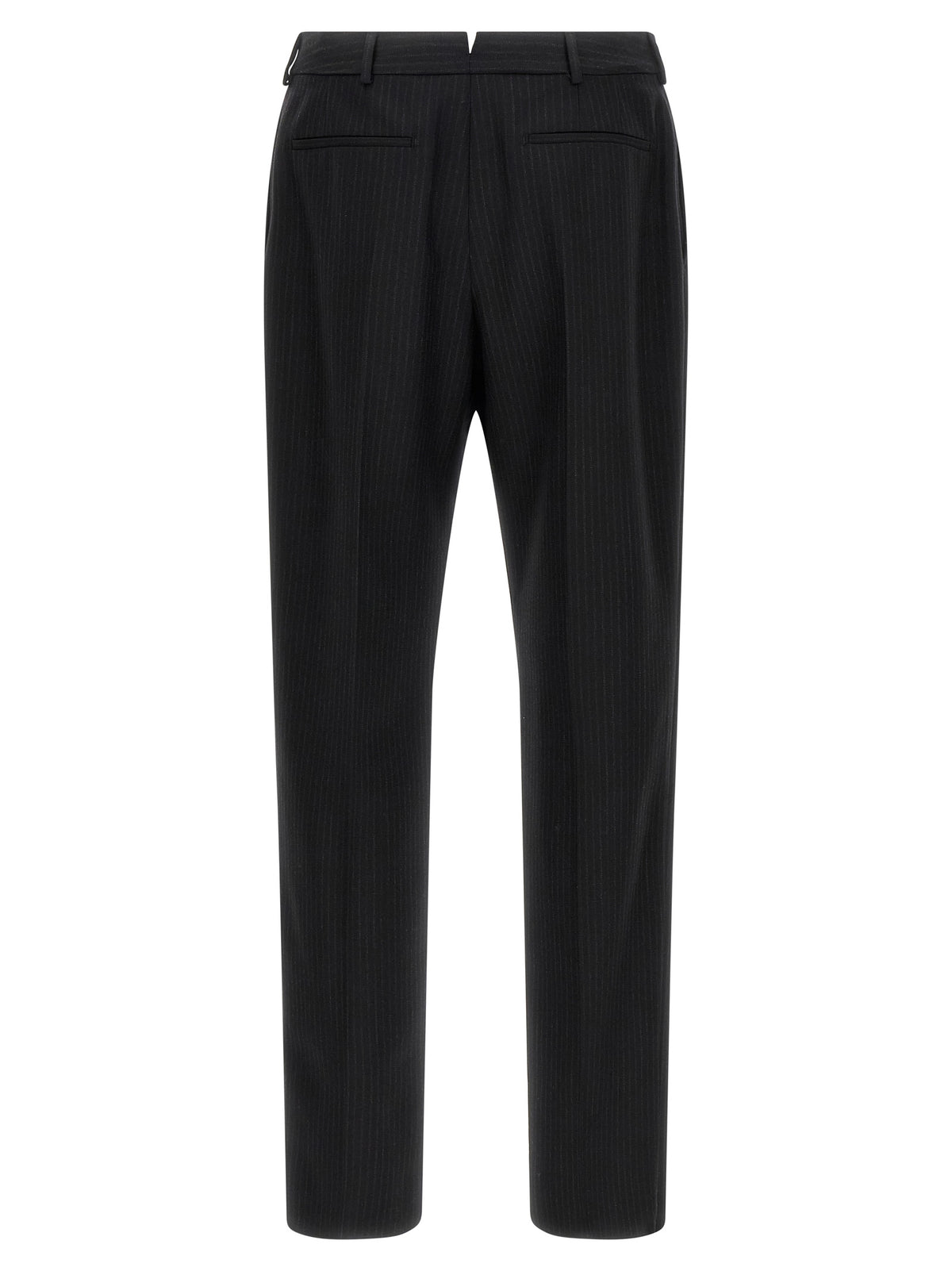 Pantalon de costume Saint Laurent noir en laine