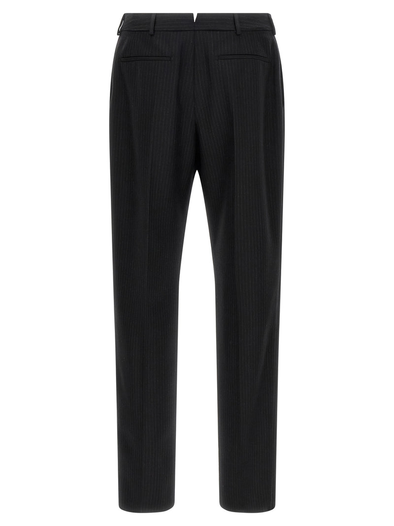 Saint Laurent Black Wool Dress Pants