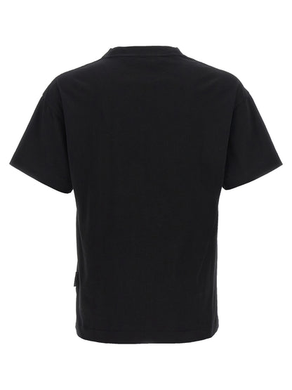 Palm Angels Black Cotton T-Shirt