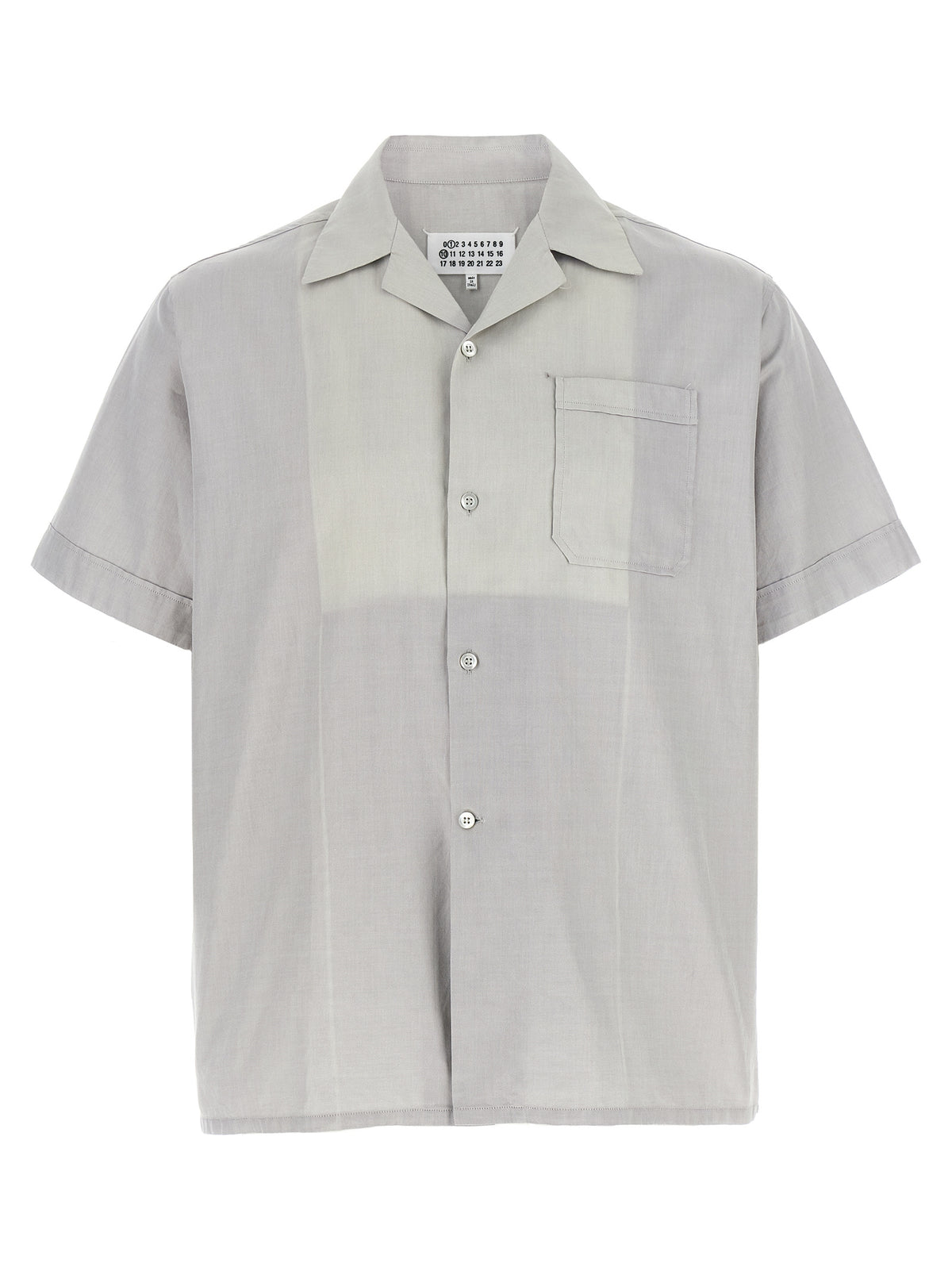 Maison Margiela Gray Cotton Blouse - Modern Style for Men