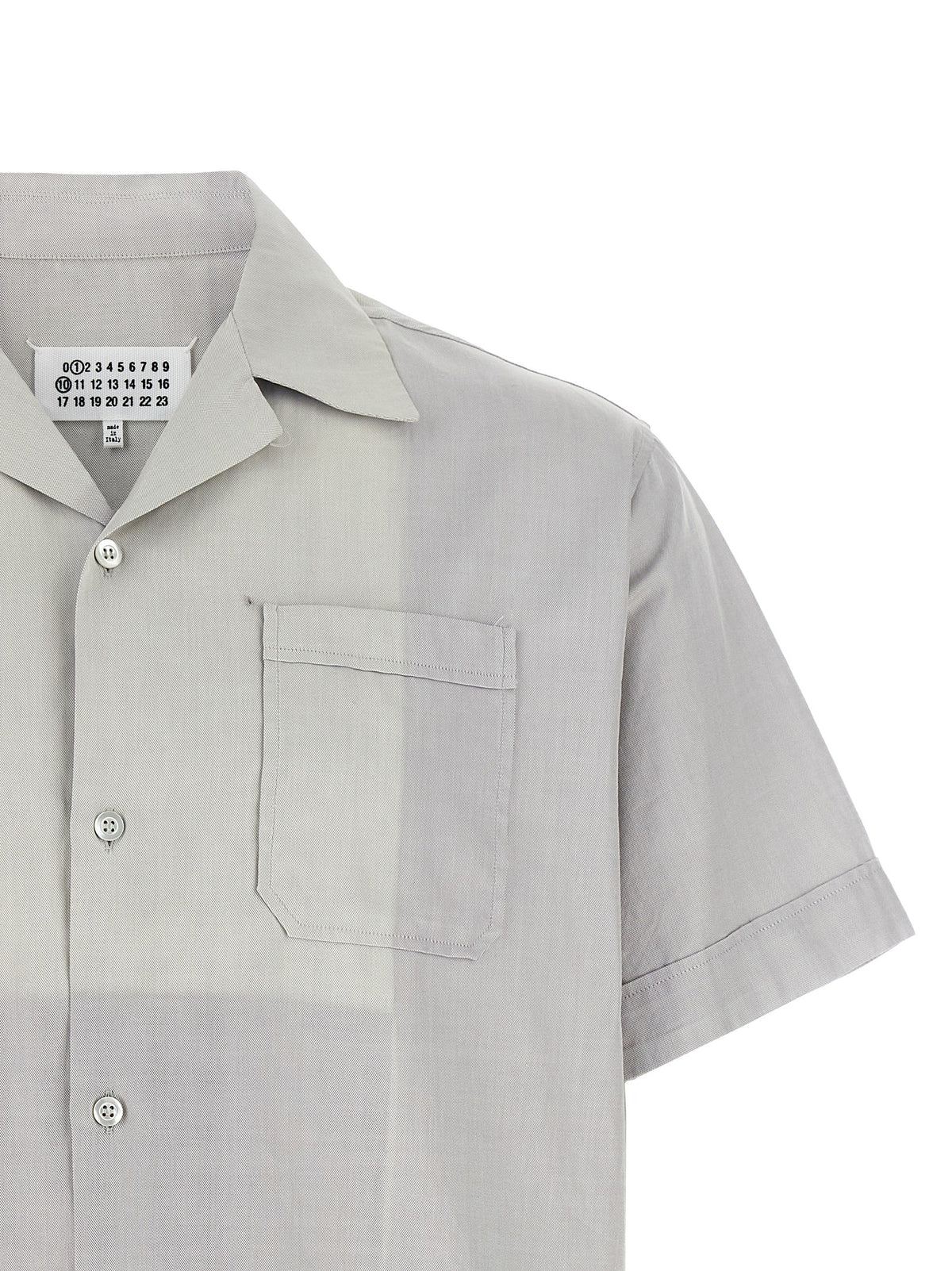 Maison Margiela Gray Cotton Blouse - Modern Style for Men