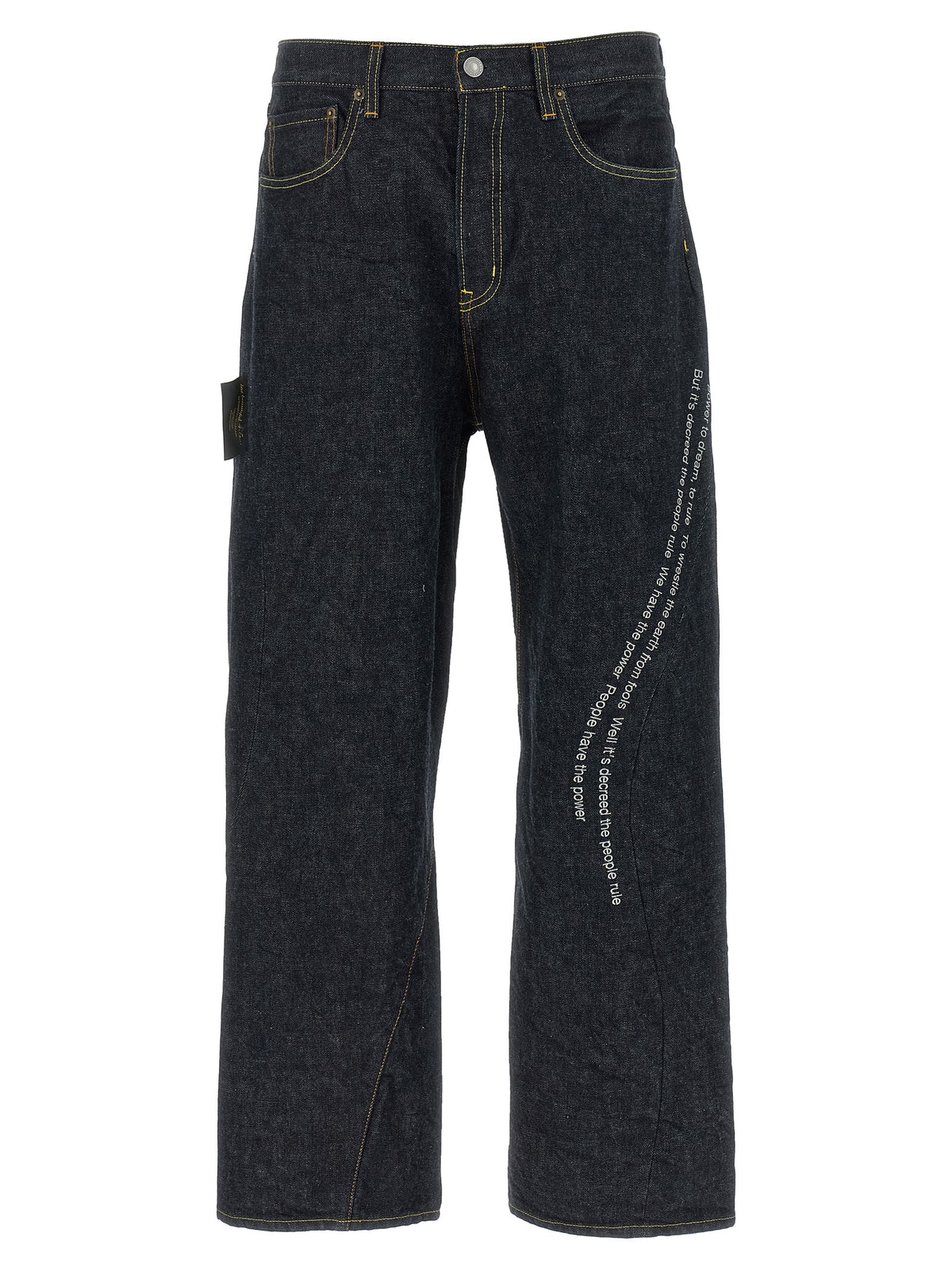 Undercover Blue Cotton Jeans Denim