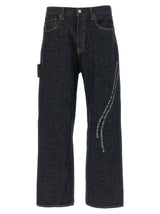 Undercover Blue Cotton Jeans Denim