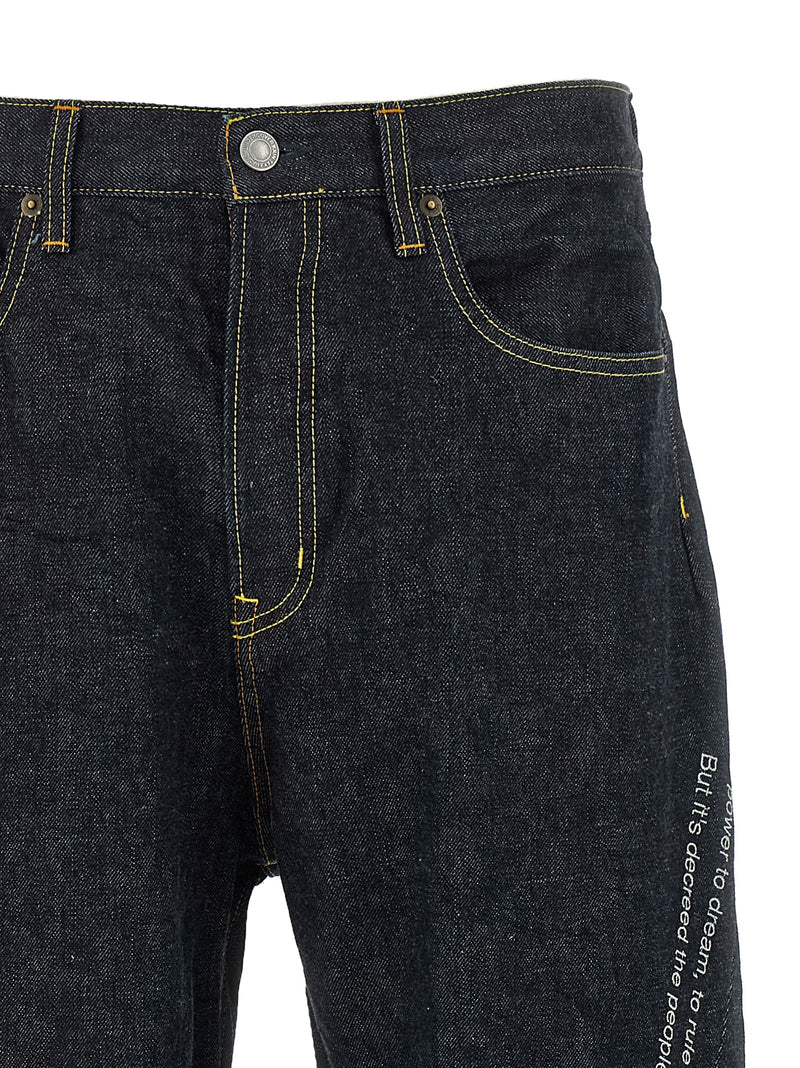 Undercover Blue Cotton Jeans Denim - People Have the Power