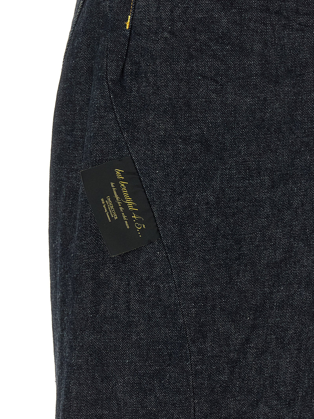 Undercover Blue Cotton Jeans Denim